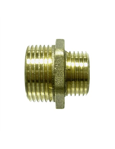 MACHON DOBLE REDUCIDO LATON 3/4-1/2 7843