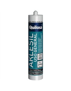 CARTUCHO SILICONA TRASLUCIDA ACIDA 280ml AKLESIL QUILOSA 2