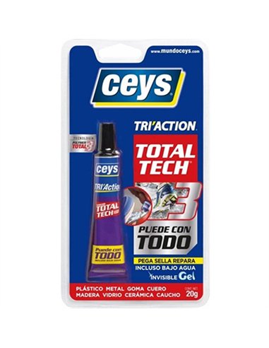 TRI ACCION TOTAL TECH BAJO AGUA 10gr 507228 CEYS