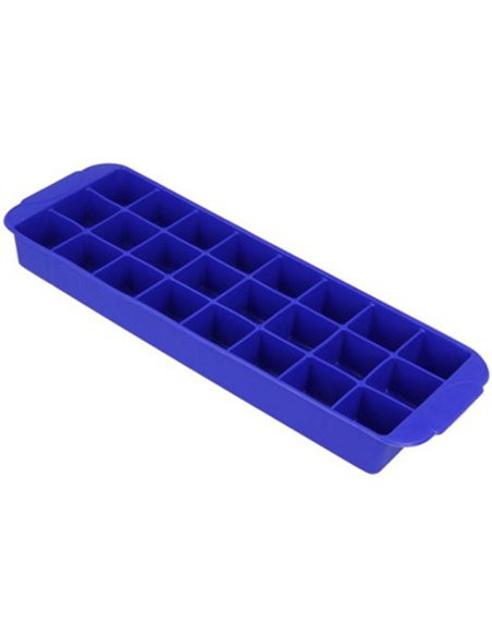 BANDEJA GOMA 24 CUBITOS PEQUEÑOS 26x8cm 253526004 METALTEX