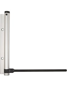 CIERRAPUERTAS MUELLE VARILLA 56 PLATA JUSTOR 2