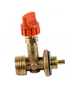 LLAVE GRIFO SOPLETE BOTELLA NARANJA 1346RN