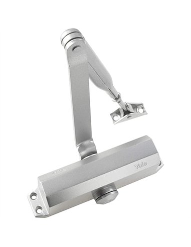 CIERRAPUERTAS CON RETENEDOR PLATA 3500-0004-60 YALE