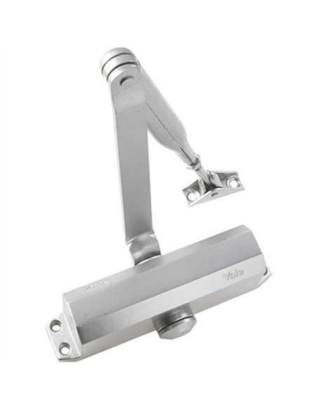 CIERRAPUERTAS CON RETENEDOR PLATA 3500-0004-60 YALE
