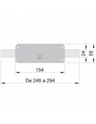 CAJA 2 CERRADURAS PERSIANA 11-A 0011A UCEM