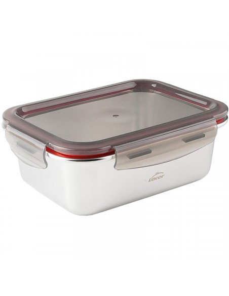 RECIPIENTE TAPER RECTANGULAR 260ml 12,5x9x5cm ECOINOX 64622 LACOR