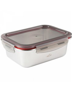 RECIPIENTE TAPER RECTANGULAR 260ml 12,5x9x5cm ECOINOX 64622 LACOR 2