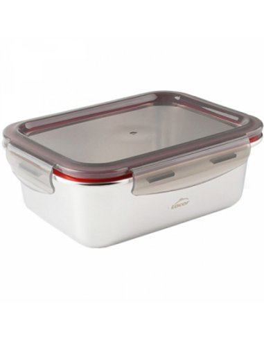 RECIPIENTE TAPER RECTANGULAR 260ml 12,5x9x5cm ECOINOX 64622 LACOR