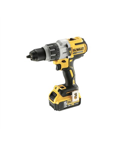 TALADRO PERCUTOR BRUSHLESS 18V XR 2 BAT 5Ah 95Nm DCD996P2 DEWALT