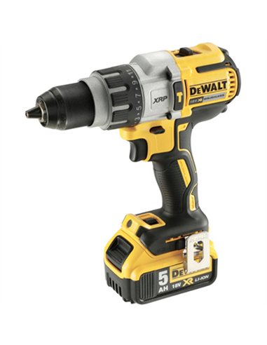 TALADRO PERCUTOR BRUSHLESS 18V XR 2 BAT 5Ah 95Nm DCD996P2 DEWALT