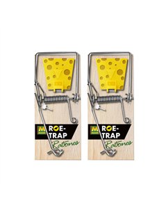 PAQ. 2 RATONERAS TABLA MADERA 231570 MASSO