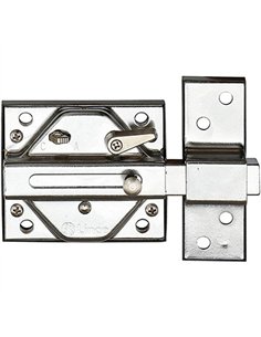 CERROJO SEGURIDAD ANTIBUMPING CROMADO 7930RHC LINCE 2