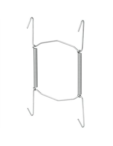 CUELGA PLATOS GRANDE 18-26cm 209002000 METALTEX