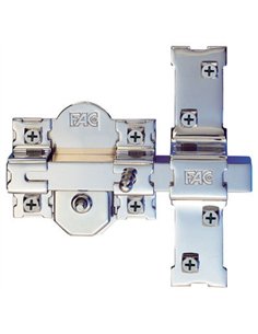 CERROJO 301R/80 BOTON/LLAVE BOMB. PERFIL CROMO FAC 2