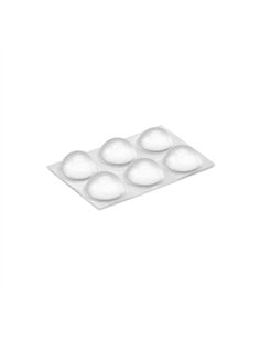 BLISTER 6 GOTA SILICONA TRANSPARENTE 16mm 4052-2 INOFIX