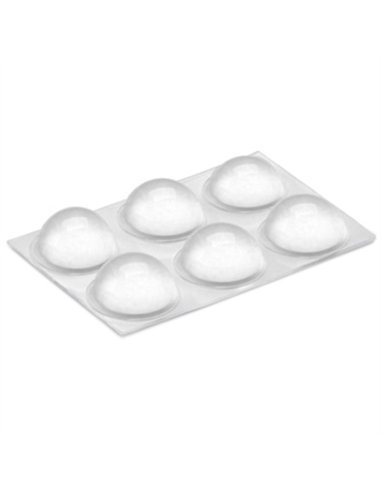 BLISTER 6 GOTA SILICONA TRANSPARENTE 16mm 4052-2 INOFIX