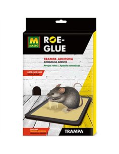 PAQ. 3 TRAMPAS ADHESIVAS RATONES C/ATRAYENTE 231185 MASSO 2