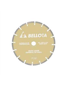 DISCO DIAMANTE BASIC LASER SEGMENTADO 115mm 50711 BELLOTA