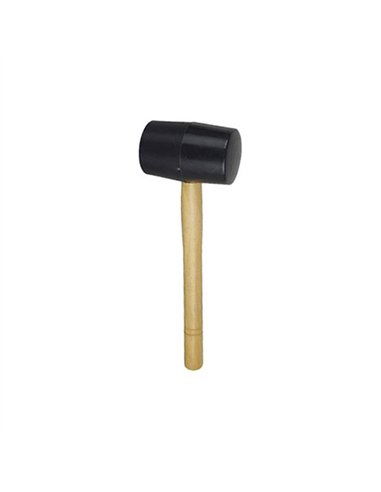 MAZA GOMA NEGRA GRANDE 750gr RUBI
