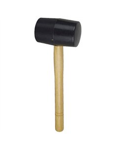 MAZA GOMA NEGRA GRANDE 750gr RUBI 2