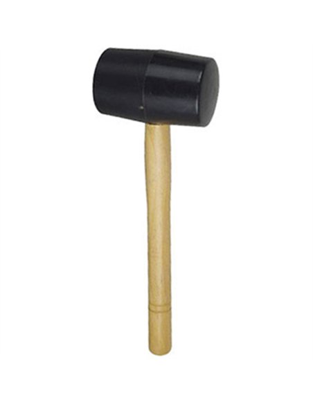 MAZA GOMA NEGRA GRANDE 750gr RUBI
