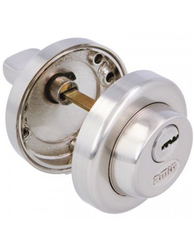 CONDENA MULETILLA INTERIOR CON LLAVE CROMO MATE 47mm 24821 AMIG