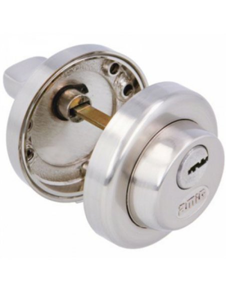 CONDENA MULETILLA INTERIOR CON LLAVE CROMO MATE 47mm 24821 AMIG