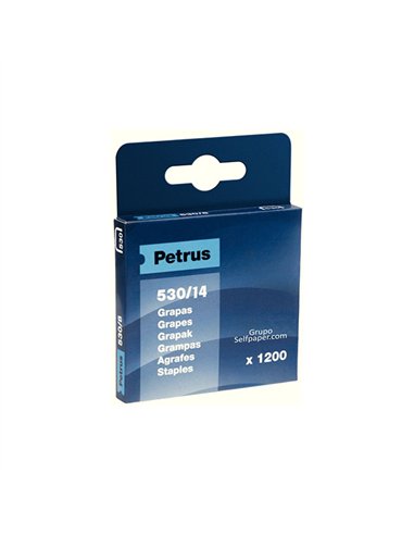 CAJA 1200 GRAPAS 14mm 530/14 PETRUS
