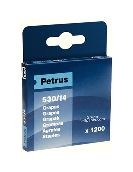 CAJA 1200 GRAPAS 14mm 530/14 PETRUS