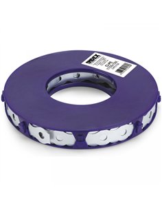 ROLLO CINTA PERFORADA GALVANIZADA 10mt x17mm INDEX