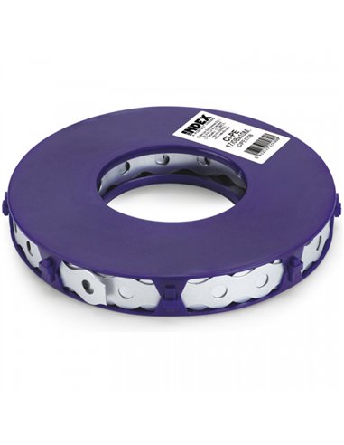ROLLO CINTA PERFORADA GALVANIZADA 10mt x17mm INDEX