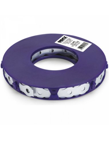 ROLLO CINTA PERFORADA GALVANIZADA 10mt x17mm INDEX