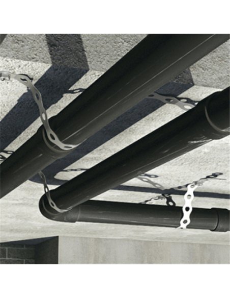 ROLLO CINTA PERFORADA GALVANIZADA 10mt x17mm INDEX