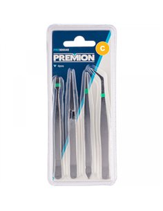JUEGO 4 PINZAS PRECISON PRE900040 PREMION