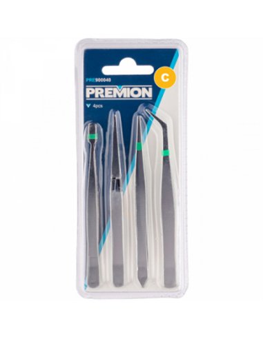 JUEGO 4 PINZAS PRECISON PRE900040 PREMION