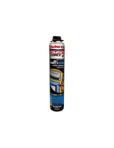 ESPUMA POLIURETANO MULTIUSO PISTOLA 700ml 98667 FISCHER