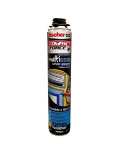 ESPUMA POLIURETANO MULTIUSO PISTOLA 700ml 98667 FISCHER 2