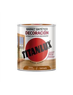 BARNIZ SATINADO NOGAL 750ml M11-1003 TITANLUX