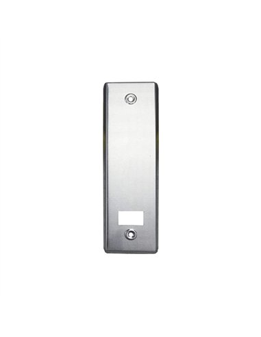 PLACA ALUMINIO PLATA RECOGEDOR PERSIANA R-PA-27 70040074