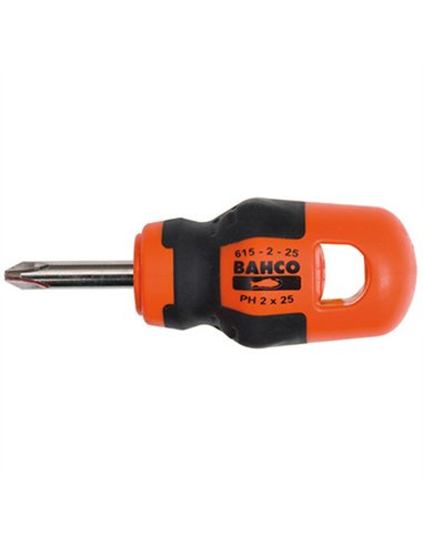 DESTORNILLADOR 164 CORTO CRUZ 615-2-25 BAHCO