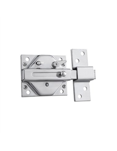 CERROJO SEGURIDAD CS88C M50 CROMO B/REDONDO 85mm IFAM