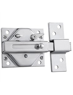 CERROJO SEGURIDAD CS88C M50 CROMO B/REDONDO 85mm IFAM 2