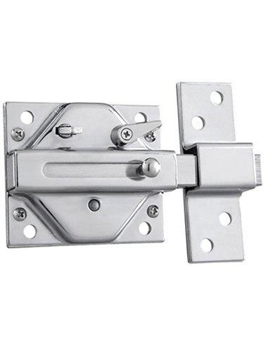 CERROJO SEGURIDAD CS88C M50 CROMO B/REDONDO 85mm IFAM