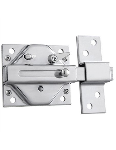 CERROJO SEGURIDAD CS88C M50 CROMO B/REDONDO 85mm IFAM