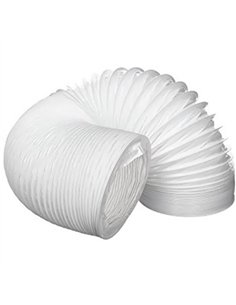 TUBO SECADORA BLANCO FLEXIBLE 3mt 102mm ESPIROFLEX 2