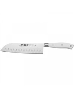 CUCHILLO SANTOKU 180mm RIVERA BLANC ARCOS