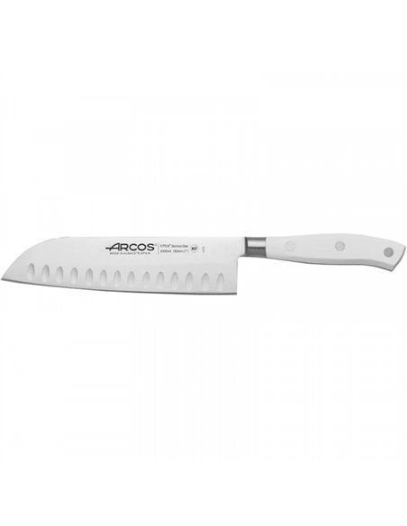 CUCHILLO SANTOKU 180mm RIVERA BLANC ARCOS