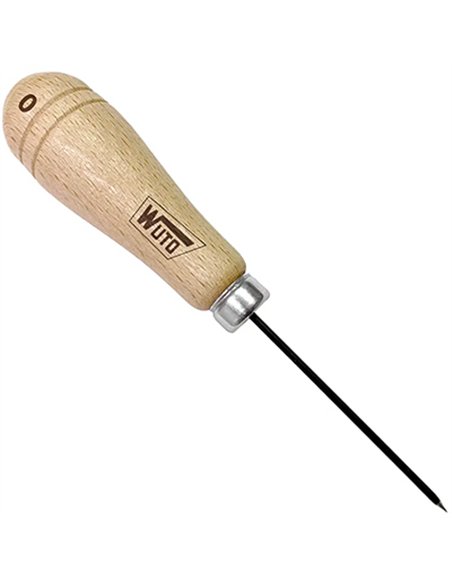 PUNZON MANGO MADERA SIN OJO Nº2 WUTO