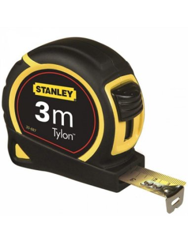 FLEXOMETRO 3mt x13mm BIMATERIAL TYLON 1-30-687 STANLEY