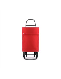 CARRO COMPRA 2+2 4R NYLON ROJO JEA032 ROLSER